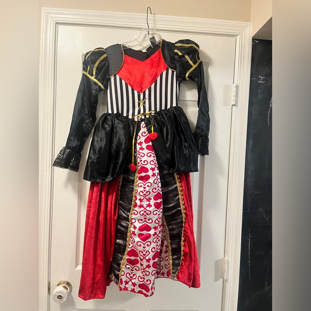 Queen of Hearts Costume Dress